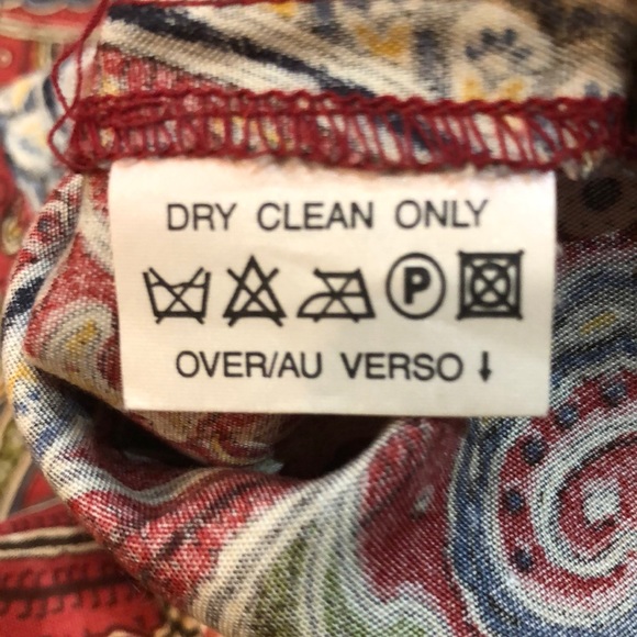 Liz Claiborne paisley blouse - Picture 5 of 5